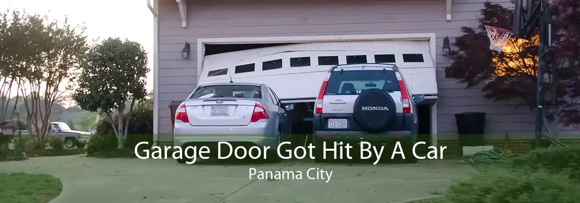 Garage Door Got Hit By A Car Panama City
