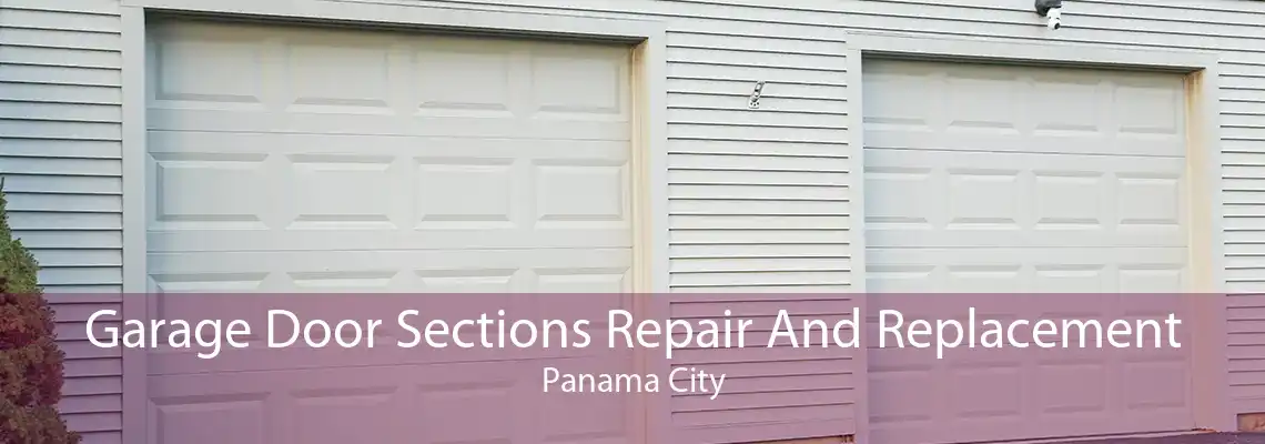 Garage Door Sections Repair And Replacement Panama City