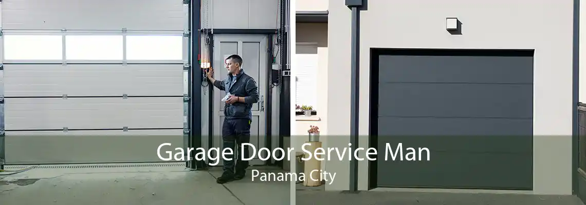 Garage Door Service Man Panama City