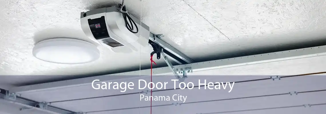 Garage Door Too Heavy Panama City